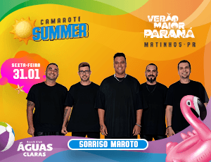VERAO MAIOR - SORRISO MAROTO