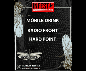 INFEST ROCK - MÓBILE DRINK + RADIO FRONT + HARD POINT