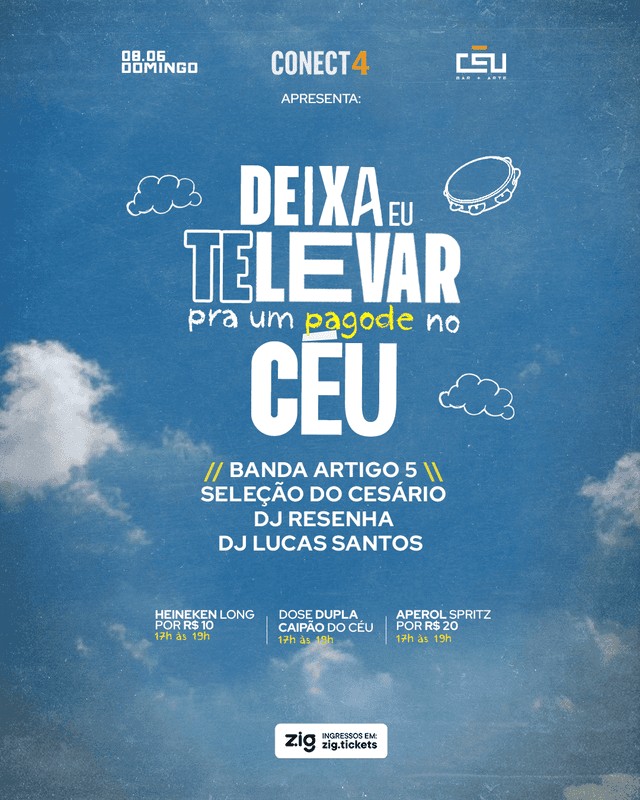DEIXA EU TE LEVAR PRA UM PAGODE NO CÉU | Artigo 5 | Seleção do Cesário | DJ Resenha | DJ Lucas Santos | 08.06