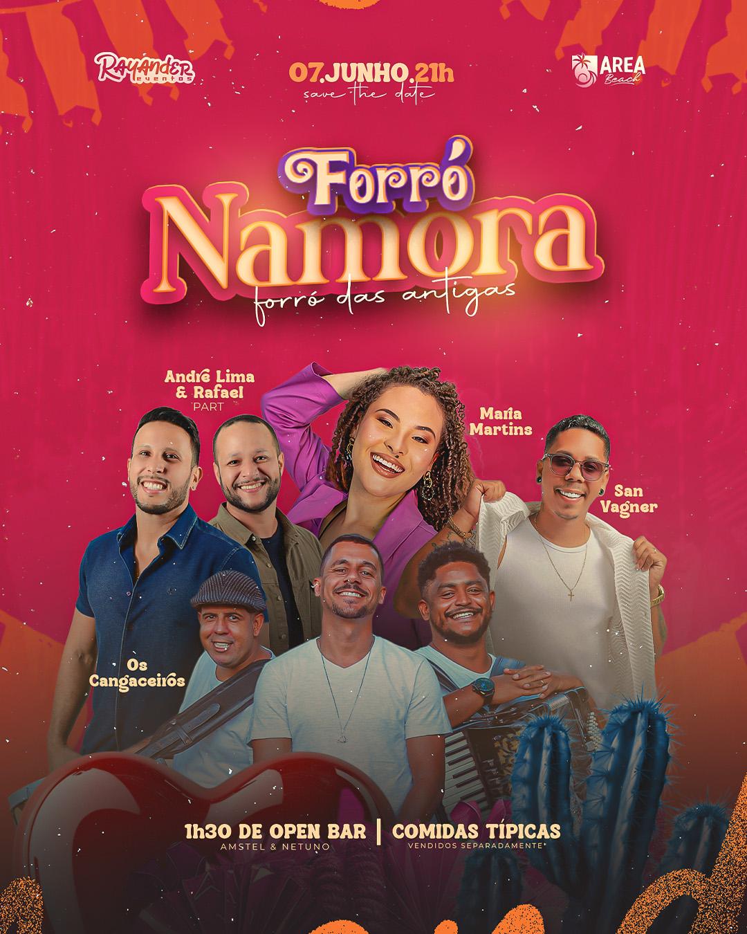 Forró Namora- Cabana Area Beach