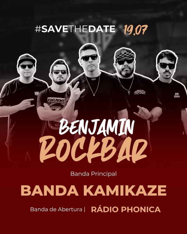 19.07 - BRB - Benjamin Rock Bar - Banda Kamikaze  + RadioPhonica