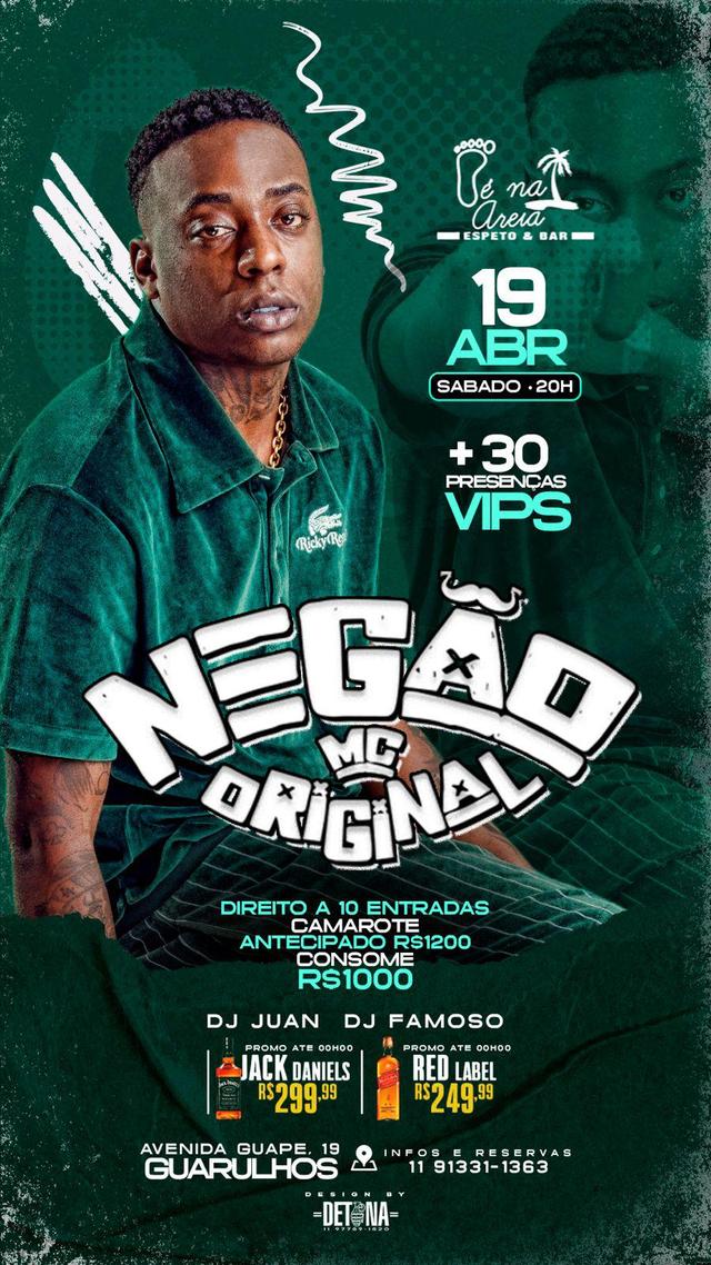 NEGÃO ORIGINAL 